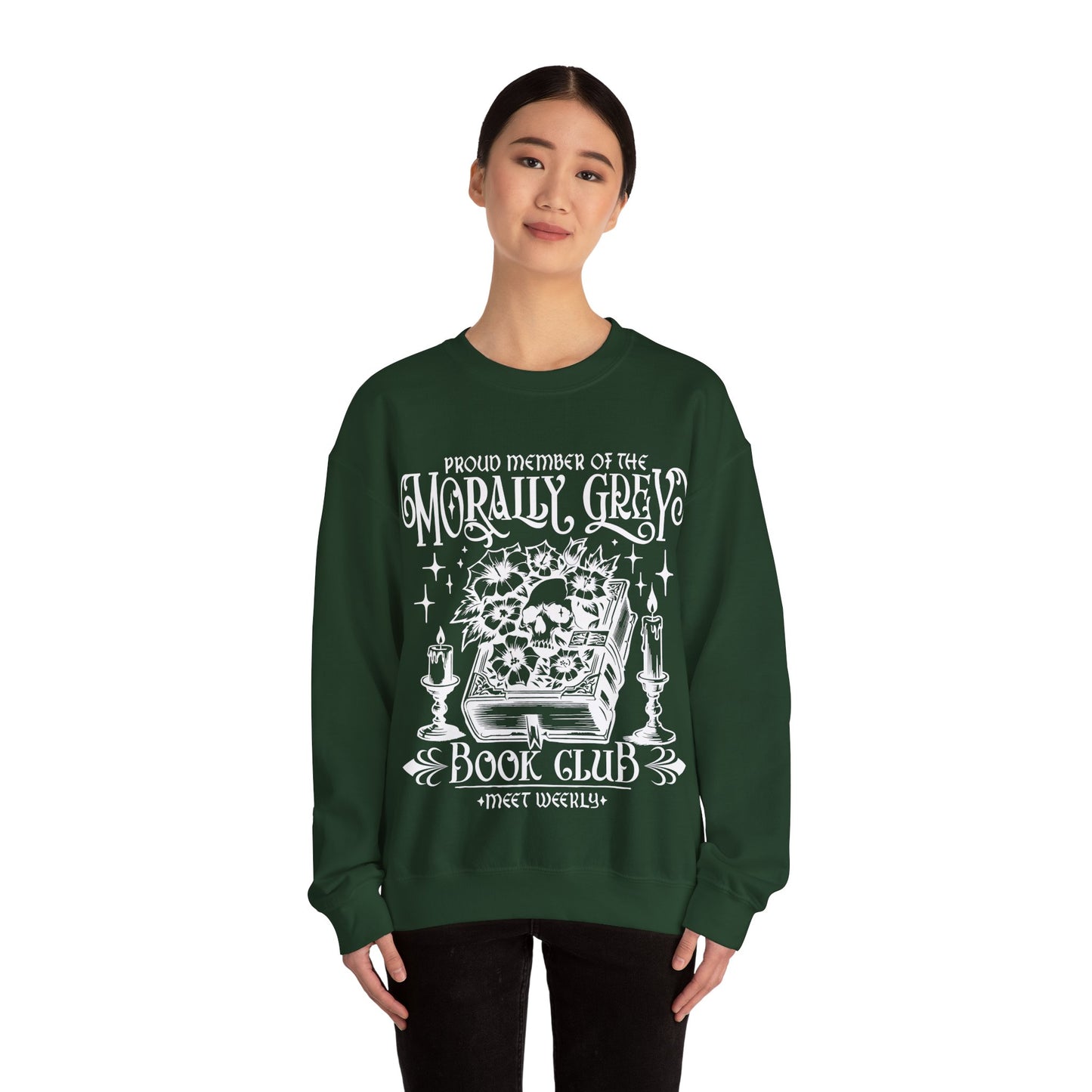 Morally Grey Book Club Crewneck Sweatshirt