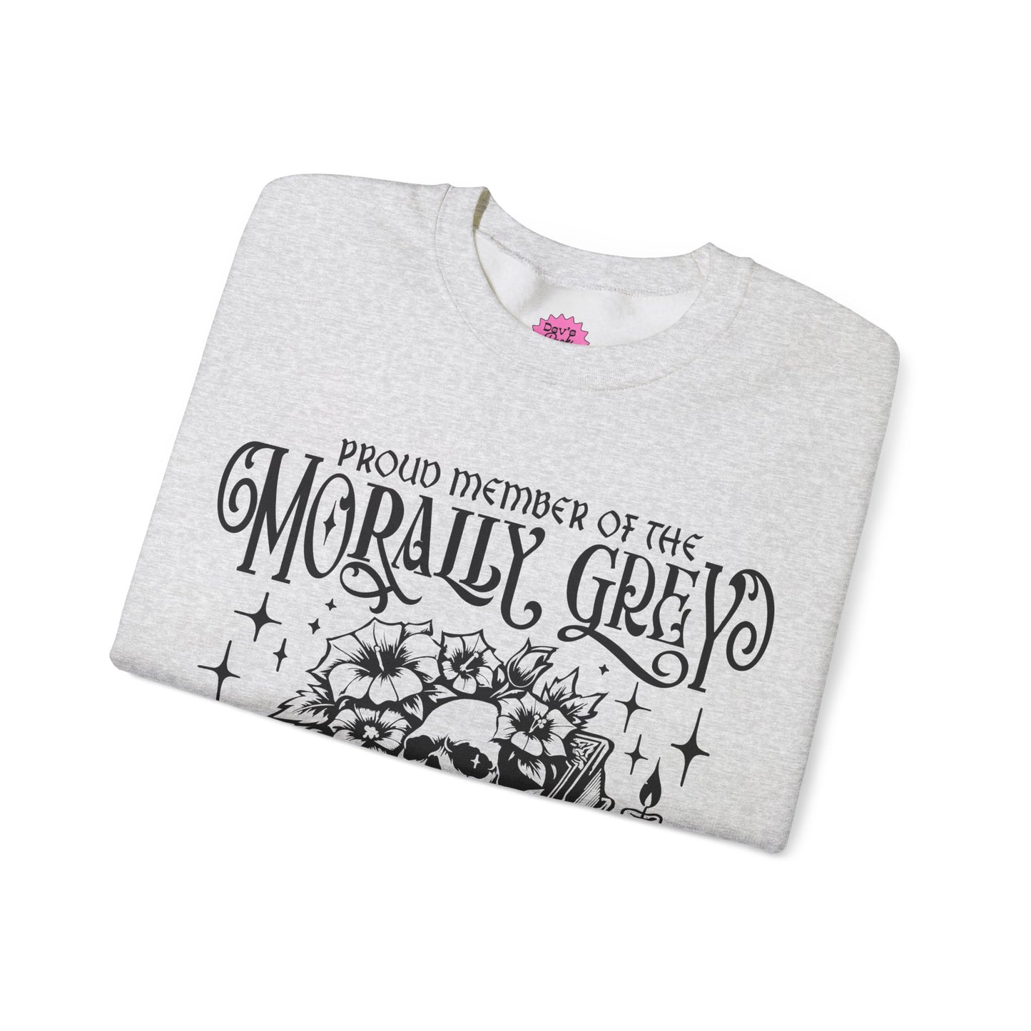 Morally Grey Book Club Crewneck Sweatshirt