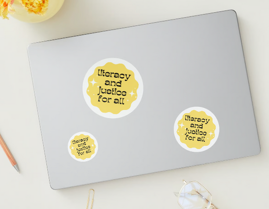 Bookish stickers and Kindle stickers for reading lovers