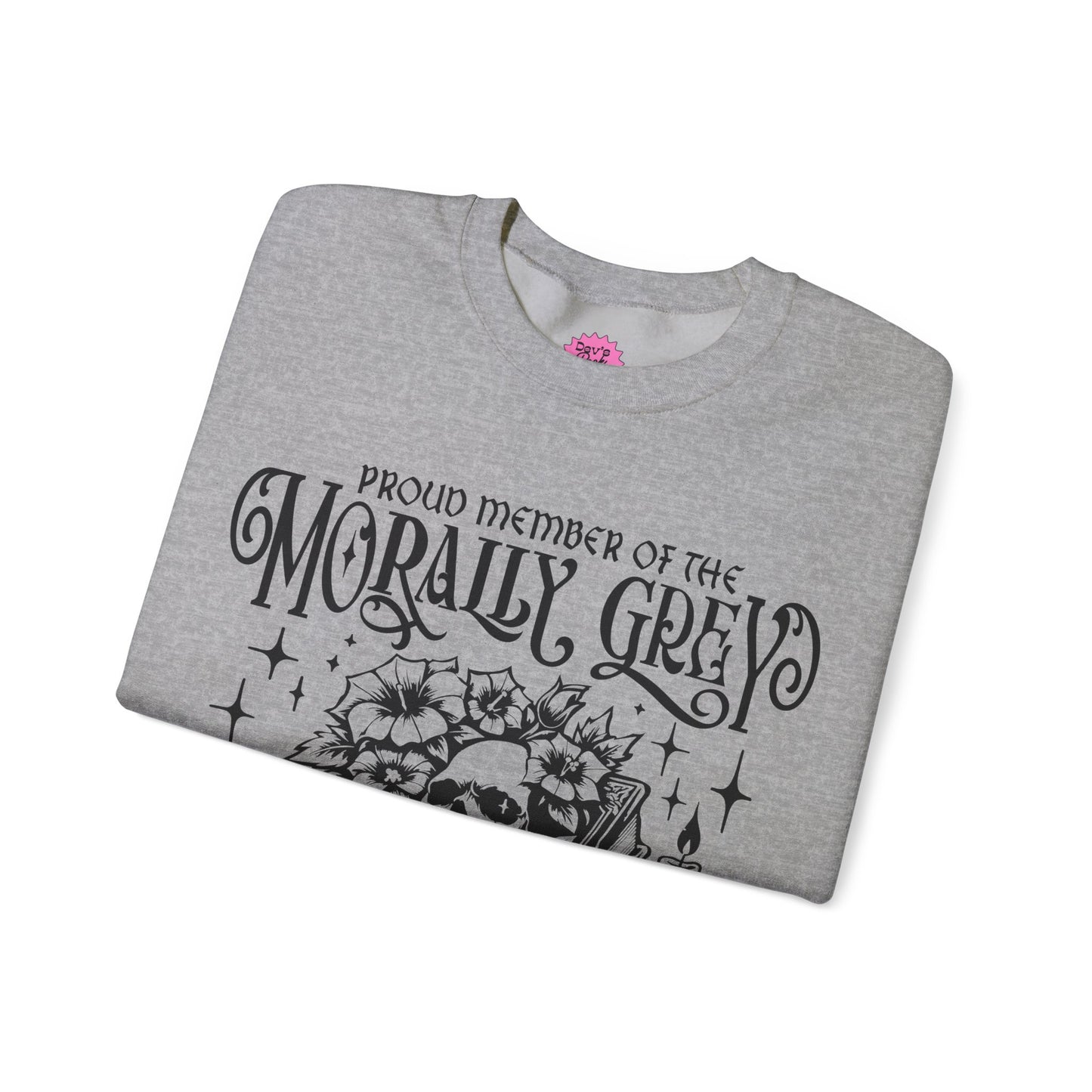 Morally Grey Book Club Crewneck Sweatshirt