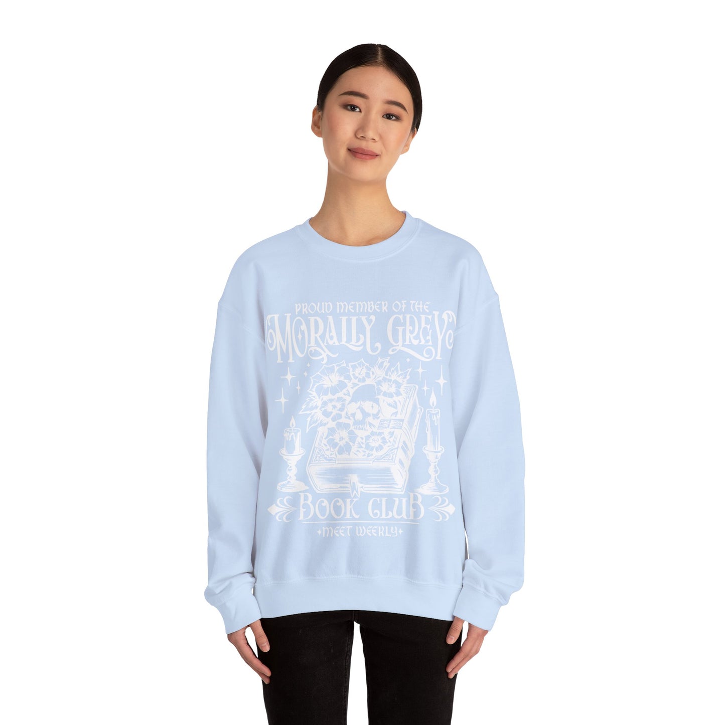 Morally Grey Book Club Crewneck Sweatshirt