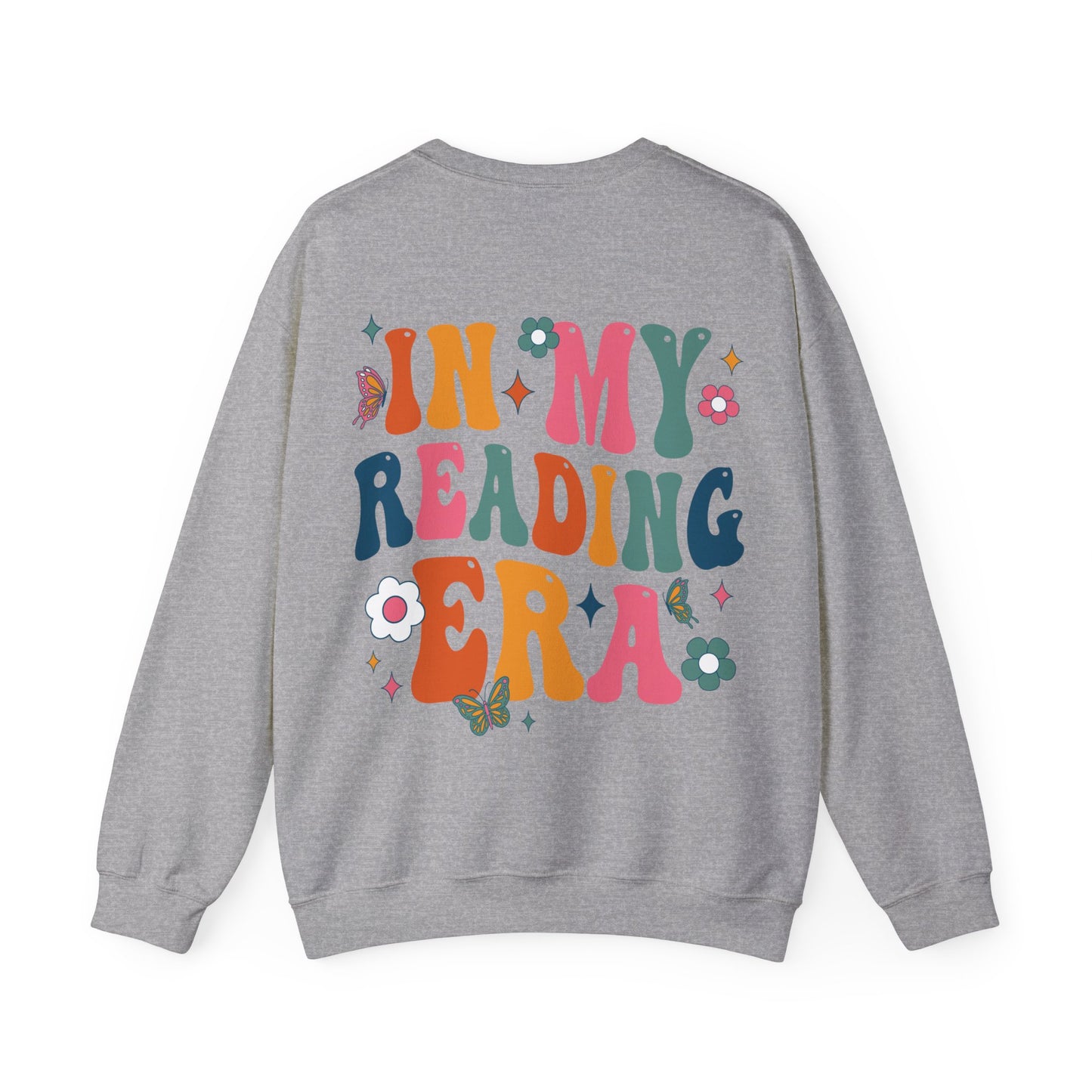 Bookish sweatshirt for book lovers with a crewneck fit