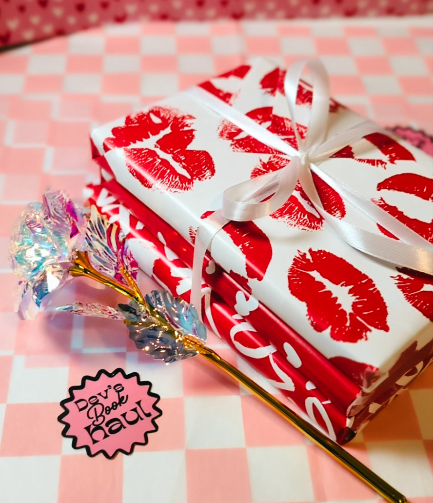 Valentine’s Day Book Bundle with blind date books and gifts
