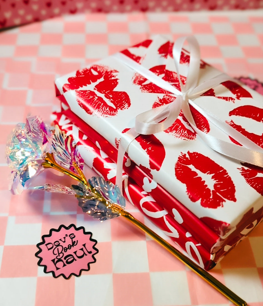 Valentine’s Day Book Bundle with blind date books and gifts