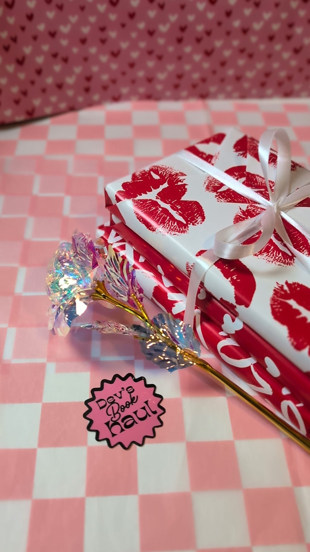 Valentine’s Day Book Bundle with blind date books and gifts